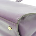 thumbnail image 4 of Pre-Owned Longchamp Le Pliage Heritage 1207813645 Women's Leather Shoulder Bag,Tote Bag Purple, 4 of 19