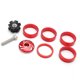 thumbnail image 5 of Juego de horquillas delanteras para auriculares de bicicleta aleación de aluminio antioxidante ligero duradero cubierta superior para auriculares de bicicleta con espaciador ANGGREK Otros, 5 of 8