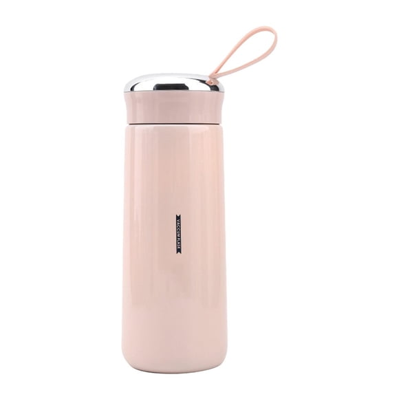 Bamboohart Water Bottles with Portable Lid Bpa Free Hydro Insulated Thermal Flask for Hot or Cold Drinks 14 Fl Oz Stainless Steel Metal Reusable Water Bottle for Outdoor Sports Camping