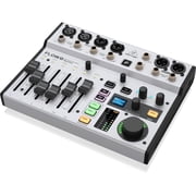خلاط Behringer الرقمي مع 8 - قناة واجهة صوت USB تحكم عن بعد بلوتوث / تدفق متوافق مع FLOW 8