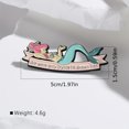 thumbnail image 4 of 1pc Anime Peripheral Metal Cartoon Character Badge, Clothing Accessories, 4 of 5