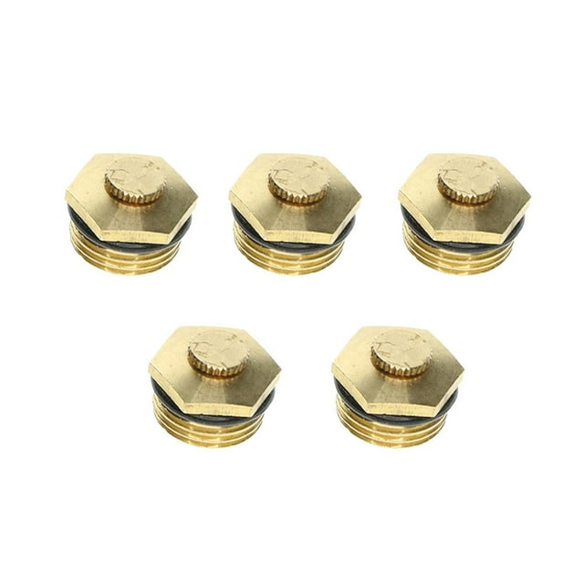 5 X Boquilla De Neblina De Latón, Boquilla Centrífuga Ajustable 360 Dergee Rotating, 1/2 Rosca Para Tubería De Acero, Tubería PPR, Tubería Baoblaze Boquilla de atomización ajustable