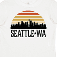 thumbnail image 4 of Inktastic Seattle Washington Skyline Sunset Boys or Girls Toddler T-Shirt, 4 of 5