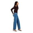 thumbnail image 3 of Forever 21 Women's Low Rise Baggy Stretch Denim Jeans, Sizes 0-14, 3 of 5
