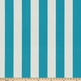 thumbnail image 4 of Pillow Perfect  Outdoor Cabana Stripe Turquoise 18.5-inch Throw Pillow (Set of 2), 4 of 5