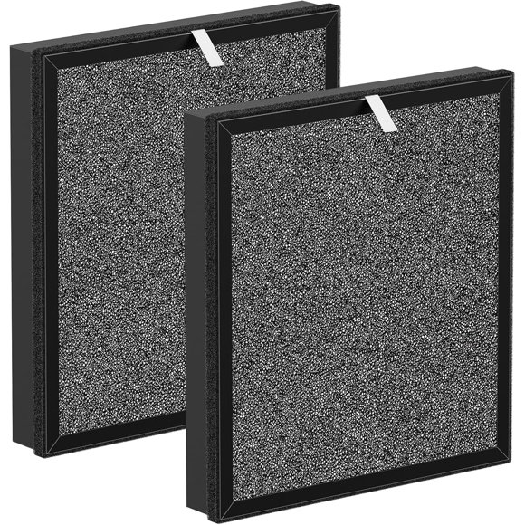 LINNIW TZ-K2 Filtre de Remplacement Compatible avec Purificateur d'Air ToLife TZ-K2, Système de Filtration 3-en-1 avec Charbon Actif et Préfiltre, Filtre de Remplacement TZ-K2-A, Lot de 2
