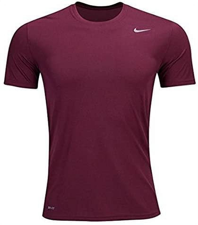 Nike Legend Navy Short Sleeve Performance Shirt Small Walmart
