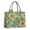 Green White Daisy, variant on Large Capacity Tote Bag,Green White Daisy Sunflower Pattern Handbag Fashion Luxury Tote Bag,15.7"x13"x 5.1" Inches,Laptop Compatible