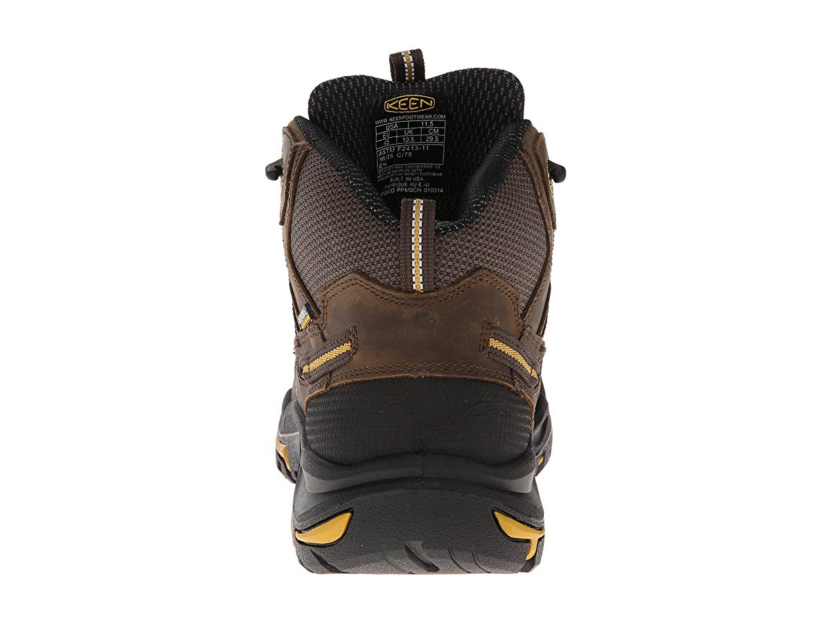 KEEN Utility Braddock Cascade Brown Steel Toe, EH 