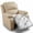 White Marble, variant on FOR U DESIGNS White Marble Print Recliner Chair Covers Breathable Waterproof Reclining Seat Cover, Non-Slip Washable Reclining Sofa Cover All Season Recliner Chair Covers for Dogs