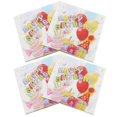 thumbnail image 3 of Disposable Birthday Napkins Paper Party Cocktail Napkins 80 Sheets, 3 of 5