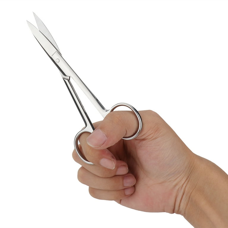 Tebru Small Scissors Pocket Travel Cutter Crafts Blade Jewelry Welding Craft  Scissors 