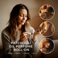 thumbnail image 4 of Gya Labs Patchouli Essential Oil Roll On for Stress Relief and Sleep (0.34 fl oz), 4 of 7