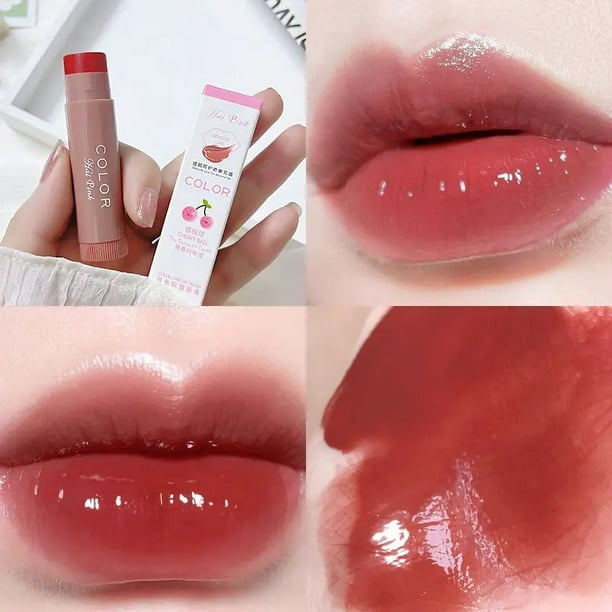 Bálsamo labial hidratante, 1/3 piezas, antiseco, antigrietas, tinte labial de color, maquillaje fácil de llevar, cosméticos para el cuidado de los labios