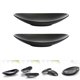 thumbnail image 5 of 2pcs placas para servir placas placas de aperitivo plato de postre bandeja de sushi decorativa placa de postres japoneses, 5 of 6