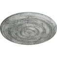 thumbnail image 3 of 29 1/8"OD x 1 1/2"P Carton Smooth Ceiling Medallion (Fits Canopies up to 9 1/8"), Hand-Painted Ultra Pure White Crackle, 3 of 6