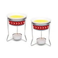 thumbnail image 5 of Nantucket Seafood Butter Warmers, Set of 2 With Lobster Design, Two Candles Included, 5 of 6