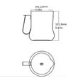 thumbnail image 3 of rattleware 48 oz Spouted Bell Pitcher, Stainless Steel, 27504, 3 of 3