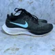 thumbnail image 1 of Nike Air Zoom Pegasus 37 Womens Size 7 Running Shoes Black Blue Athletic Sneaker, 1 of 6