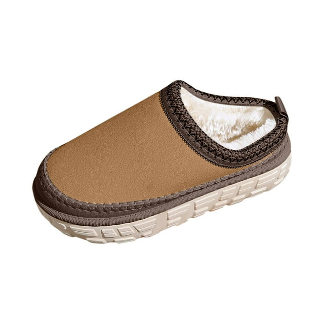 Bottes pour Femmes Semelle Plate Bottes de Neige pour Femmes pour Loisirs Extérieur