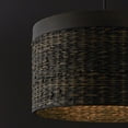 thumbnail image 3 of Capital Lighting 343942 Tallulah 4 Light 24" Wide Drum Chandelier - Charcoal Wash, 3 of 7