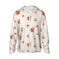 thumbnail image 2 of Lsque Cute Squirrel UPF 50+ Lightweight Sun Protection Men's Women's Long Sleeve Shirt, Hoodie Performance -X-Large, 2 of 9