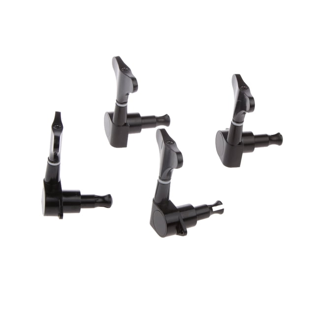 2L 2R Guitar Machine Heads Tuning Clavijas Afinadores Piezas Para Bajo Negro Sunnimix Bass Tuner