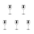 thumbnail image 1 of Taza Irrompible De La Taza Del Del Champán Del De Vino Rojo Del Acero Inoxidable 5pcs Macarena Copa de vino de acero inoxidable, 1 of 8