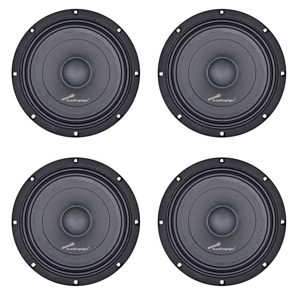 Audiopipe 8in Dynamic 300 Watt Powerful Loud Car Audio Speaker System