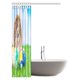 thumbnail image 2 of Cortina de Ducha ABPHQTO Conejo y Huevos de Pascua 120x180 cm, 2 of 2