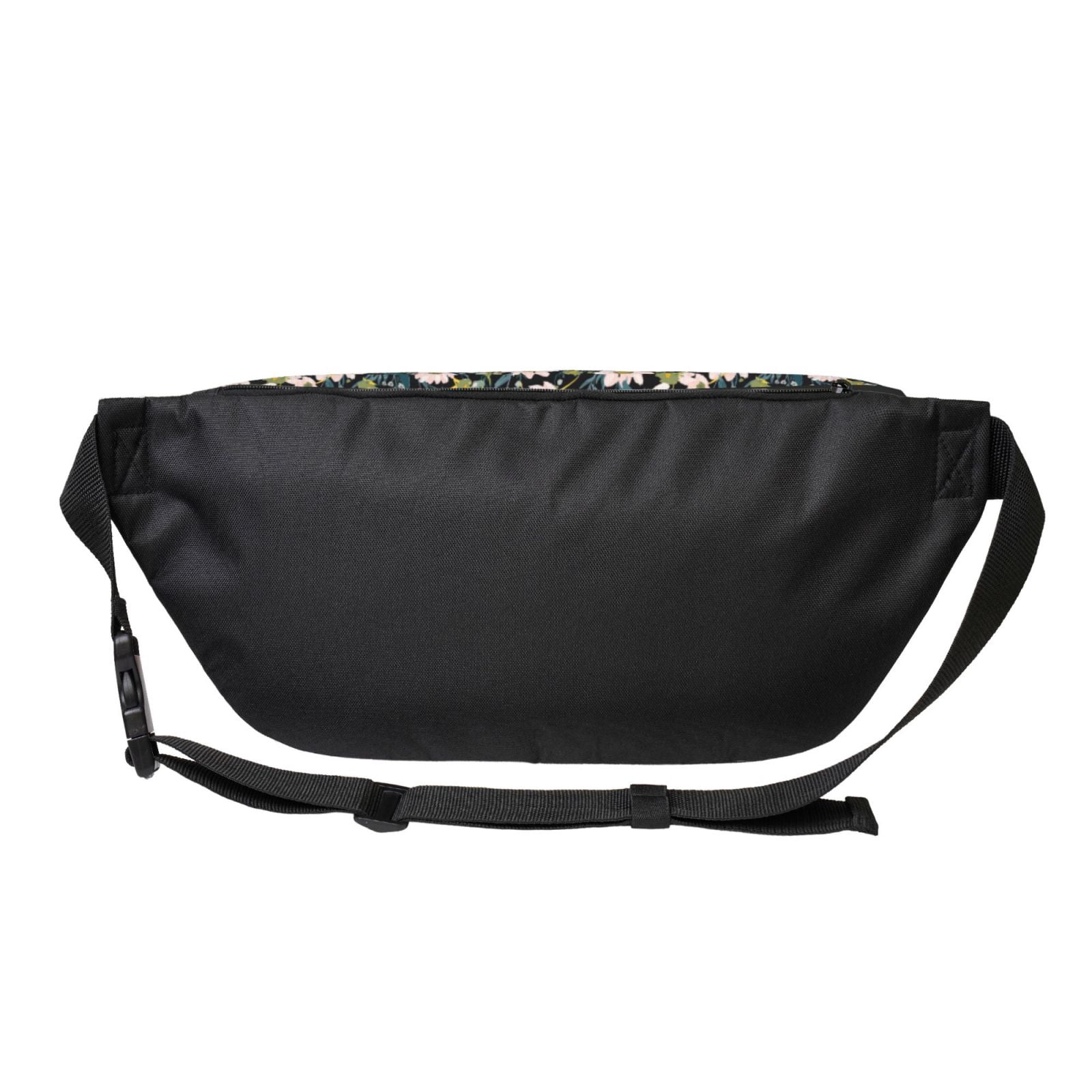 Naloa Flowers Print Running Belts for Men Women,Running Fanny Pack with 2-Zipper Pockets,Waterproof Waist Pack for Travel Hiking Running Outdoor Sports