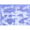 thumbnail image 1 of Ahgly Company Indoor Rectangle Abstract Blue Modern Area Rugs, 2' x 4', 1 of 4