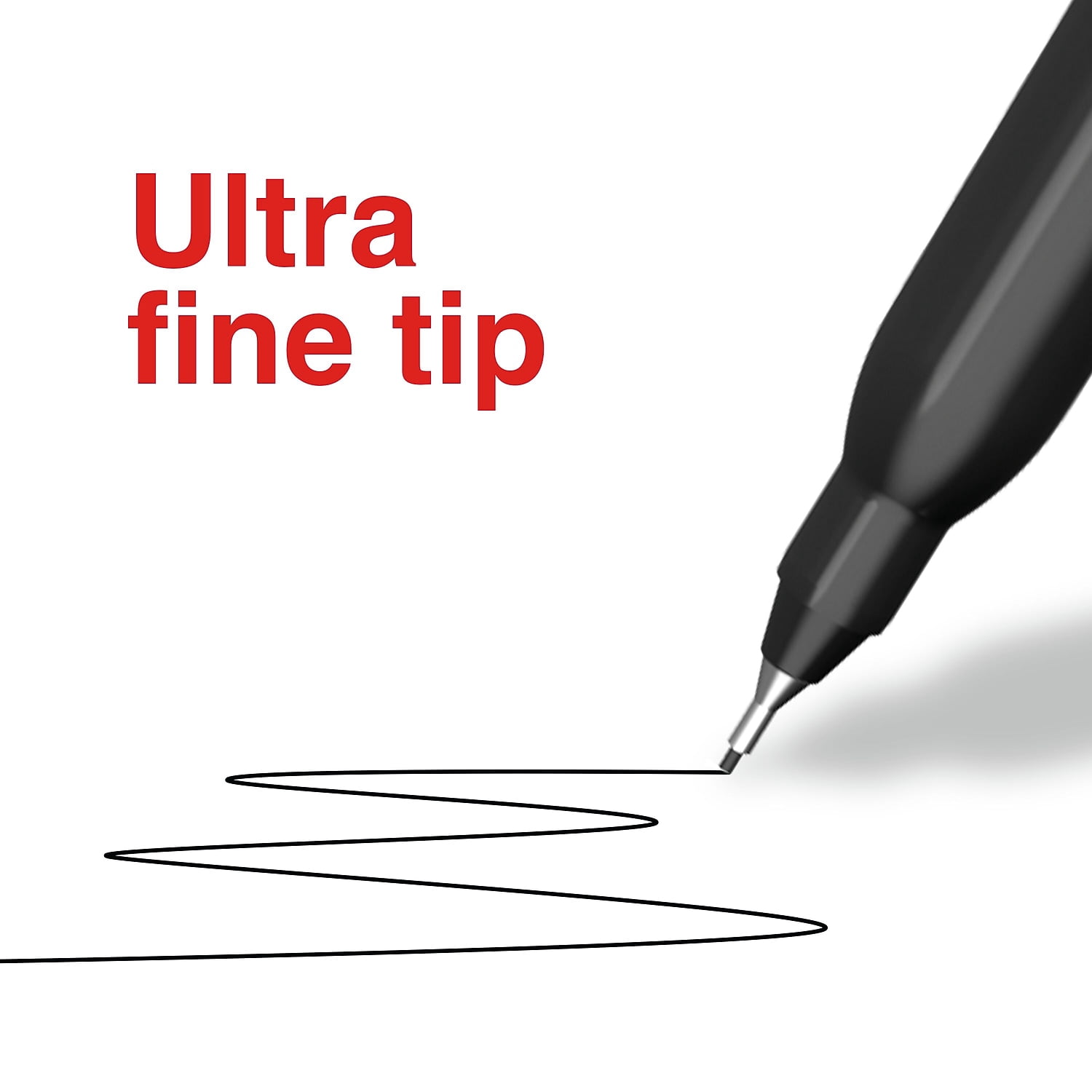 Staples Duramark Permanent Marker Ultra Fine Tip Black 36/Pack (ST62948)