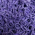 thumbnail image 6 of Amelia Beauty | 1/2in, Purple, Elastic Rubber Band Pony Tail Holders | Made in USA, Ideal for Ponytails, Braids, Twists, Dreadlocks, Styling Accessories for Women, Men and Girls | 500 Pack, 6 of 6