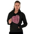 thumbnail image 4 of Not Picky Candy Heart Valentines Day Hoodie Sweatshirt Women Brisco Brands S, 4 of 6