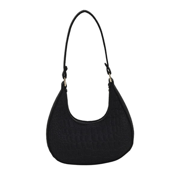 Bolso de mano ligero Salvador para mujer de fieltro negro