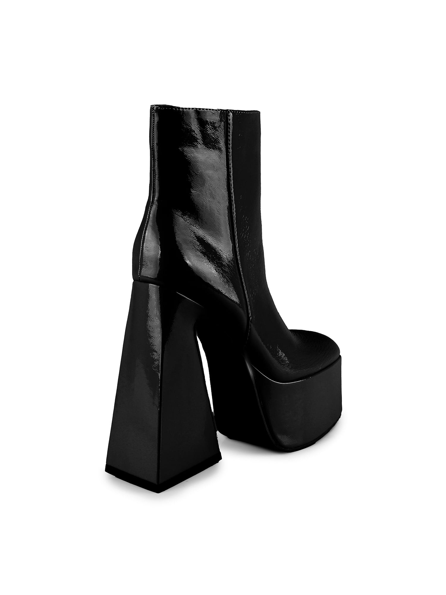 Square Toe Women's Ankle Statement Block Heel