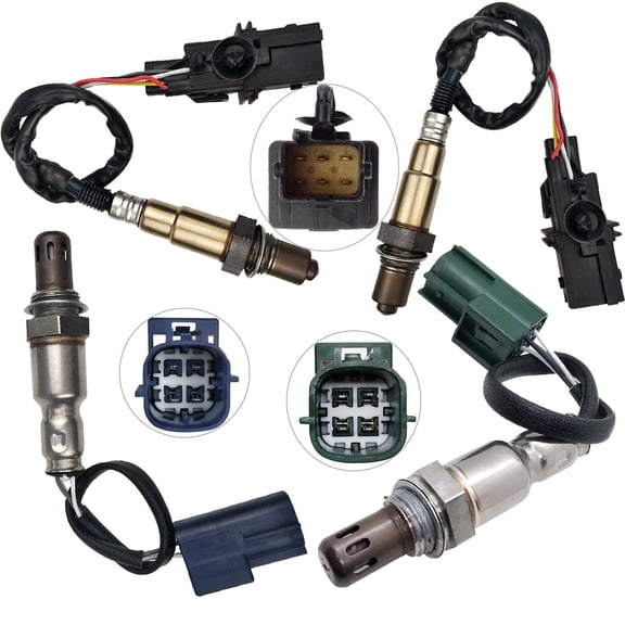 Maxfavor 4Pcs O2 Oxygen Sensor for Nissan Frontier Pathfinder Xterra 2005 2006 Upstream Downstream