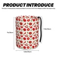 thumbnail image 3 of Kdxio Fresh Red Tomato Car Trash Can Garbage Car Accessories Trash Can Car Waste Bin for for Driver and Passenger Any Vehicle, 3 of 7