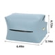 thumbnail image 3 of Porta pañuelos universal para coche - Caja de almacenamiento de toallas de papel de piel sintética con correas para el hombro para vehículos, camiones y SUV - Opciones en negro, rosa y azul, 3 of 7