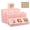 Pink, variant on 50 Pcs 4x4x2.5 in Bakery Boxes with Window, White Cookie Boxes for Gift Giving, Treat Box for Desserts, Macarons, Donuts, Pastries