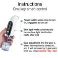 thumbnail image 5 of Blackhead Remover Vacuum, Zacro Electric Facial Pore Cleaner Blackhead Suction Acne Pimple Extractor Pore Tool with LED Screen & USB Rechargeable, 5 of 8