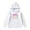 White, variant on Christmas Unisex Kids Hoodies Cropped Sweaters 2025 Merry Long Sleeve Pullover Oversized Sweater Shirts Jacket And Tie Hoodie