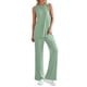 thumbnail image 2 of Conjunto Deportivo PRETTYGARDEN Mujer 2 Piezas Top sin Mangas y Pantalón Palazzo de Pierna Ancha L, 2 of 8