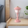 thumbnail image 3 of Minilámpara de mesa retro regulable, funciona con pilas recargables, ideal para mesilla de noche o dormitorio. Rosado, 3 of 9