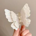 thumbnail image 2 of Pinza para el pelo de mariposa de Hada para mujer y niña, pinza para el pelo de cangrejo de acetato Retro francés, Clip de tiburón de princesa dulce, horquilla, accesorios para el cabello, 2 of 5