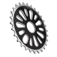 thumbnail image 1 of Disco Cigüeñal para Bicicleta 28 Dientes Cromada Mariluz negro, 1 of 3