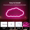 thumbnail image 4 of WANGQ LED Strip White 16.4ft/5m Neon Strip 12V Silicone Waterproof Flexible LED Neon Rope Light (Power Adapter Not Included), 4 of 8