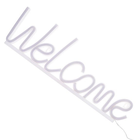 RENACLIPY Transparent Acrylic LED Wall Decor for Home, Parties, and Festive Decoration with Bright Lighting