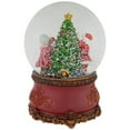 thumbnail image 5 of Northlight Santa and Mrs. Claus Decorating Christmas Tree Musical Snow Globe - 6", 5 of 5